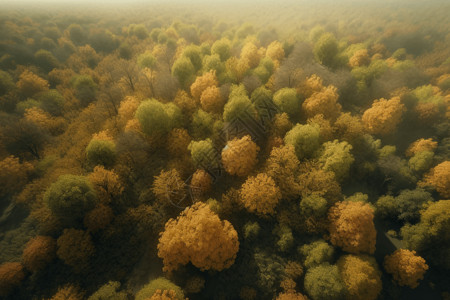 宁静的乡村森林图片