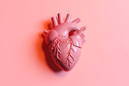 人体内部器官解剖心脏背景设计图片