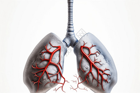 肺背景图片
