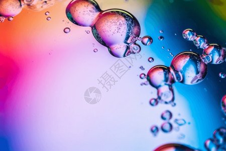 彩色气泡水图片