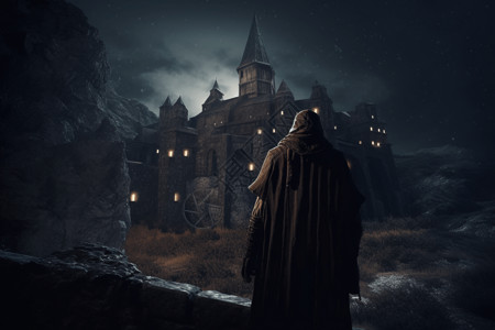 魔法城堡素材恐怖城堡设计图片