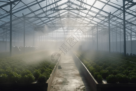 给植物雾化养分高清图片