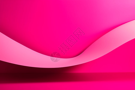 粉色飘带粉色质感背景设计图片