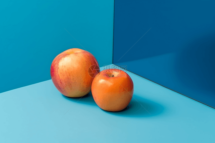 苹果静物图片