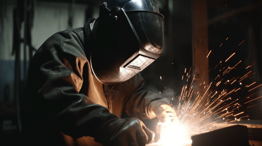 勤劳的焊工专业焊条高清图片