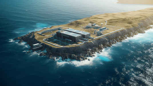 沿海能源转换系统高清图片