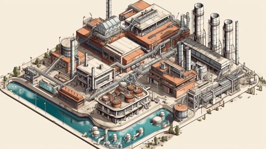 工厂的工业效率图片