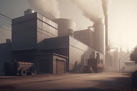 木炭生产设施图片