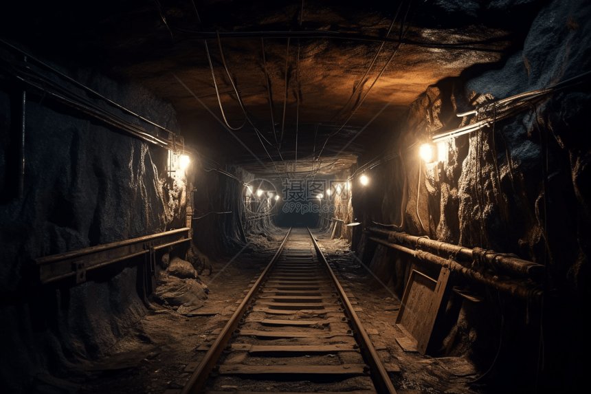 采矿的隧道图片