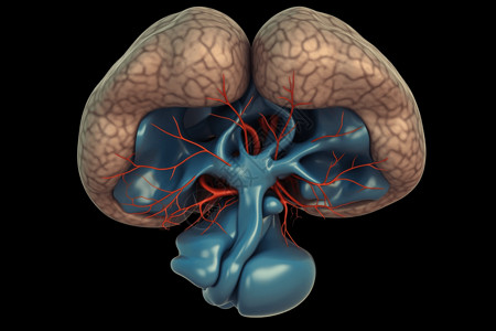 垂体器官概念图图片