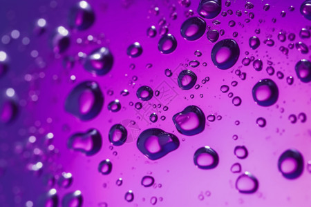 紫色水珠紫色水滴背景展示设计图片
