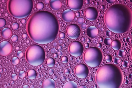 抽象气泡水珠展示背景图片
