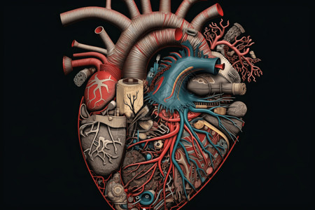 心脏构造图片