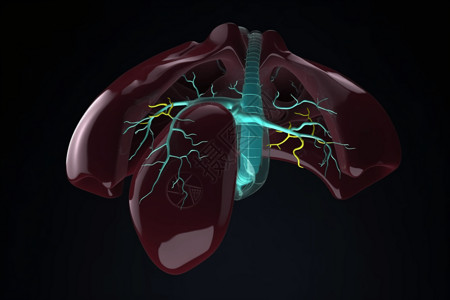 肝脏模型图片