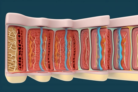 肠壁结构构造图片