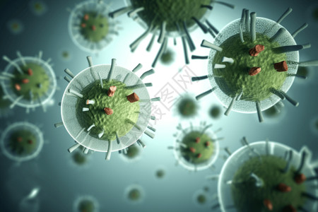 病毒细菌原体图片