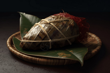 3D粽子一个粽子的3D模型背景