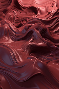 棕色优雅抽象3D流体背景设计图片