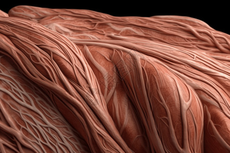 肌肉纤维背景图片