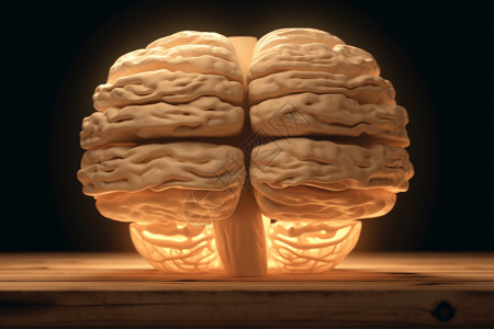大脑组织结构背景图片