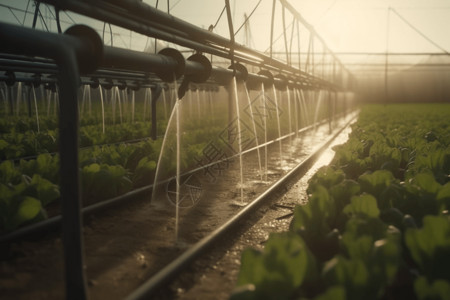 农场自动灌溉图片