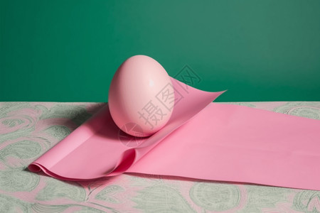 复活节的粉色蛋背景图片