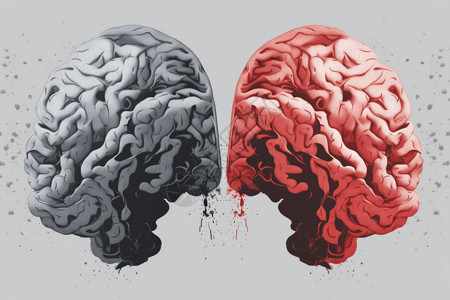 人脑的插图图片