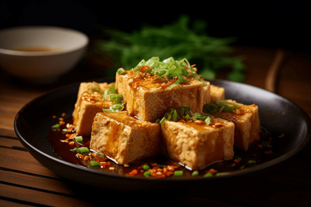 中式臭豆腐图片