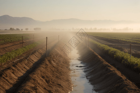 高级农作物灌溉高清图片