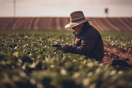 高科技农业技术灌溉高清图片