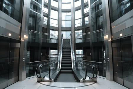电梯扶梯电梯和自动扶梯图设计图片