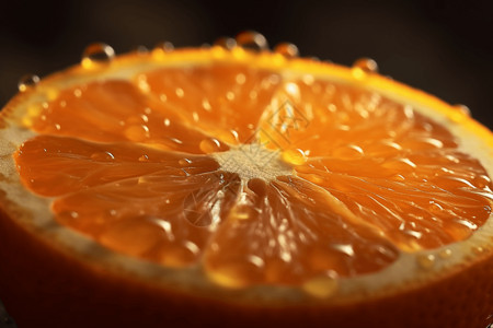 多汁橙片的图背景图片