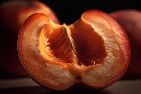 多汁的桃子图图片