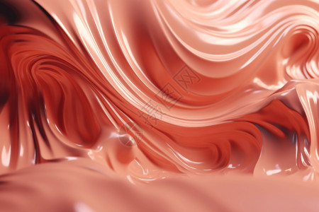 粉色抽象3D流体图案图片