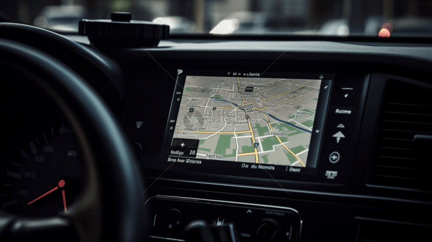 汽车的GPS系统图片
