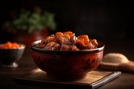 红烧猪肉传统美食图片