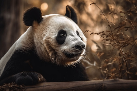 野生大熊猫图片