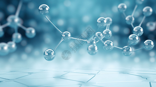 科技分子背景图片