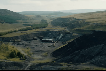 煤矿现场图片