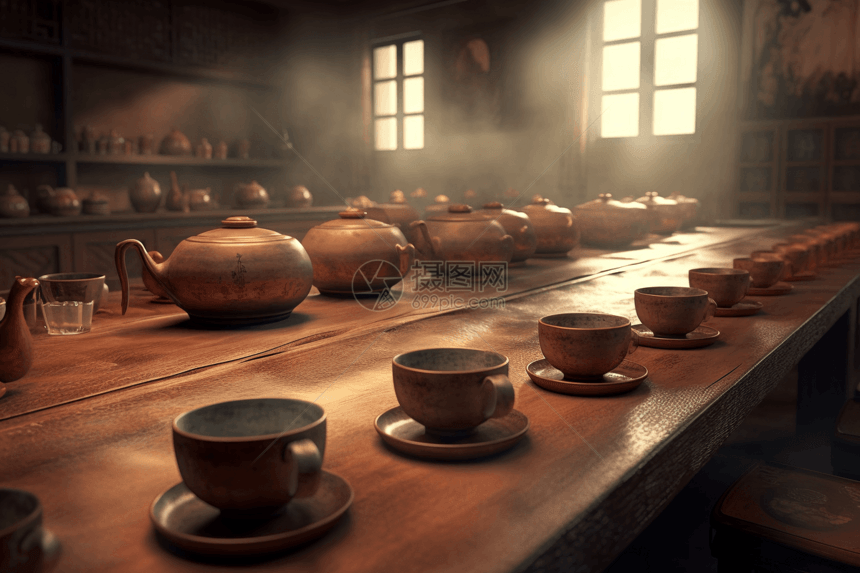 传统中国茶道图片