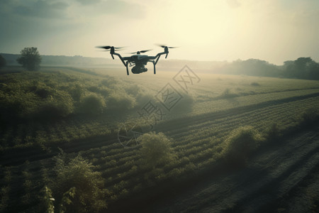 无人机拍摄农业图片