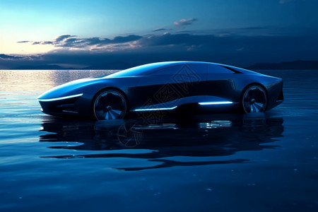 水面的概念汽车高清图片