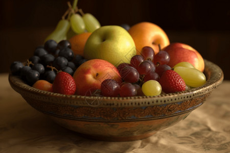 水果碗图片