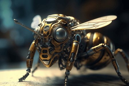 未来机器人蜜蜂图片