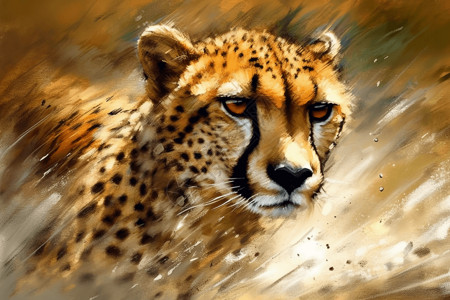 速度和敏捷猎豹高清图片