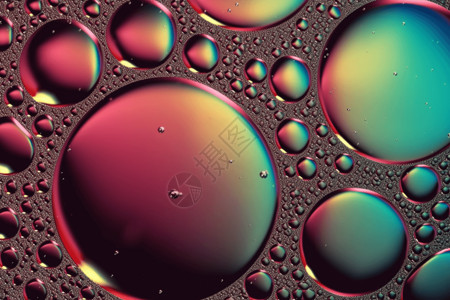 抽象质感气泡图片