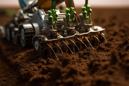 机器人土壤种植图片