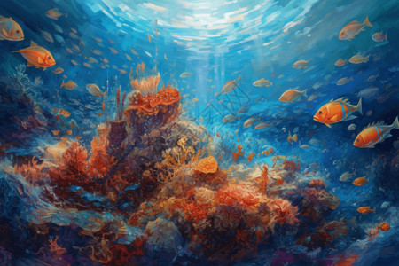 梦幻海底世界图片