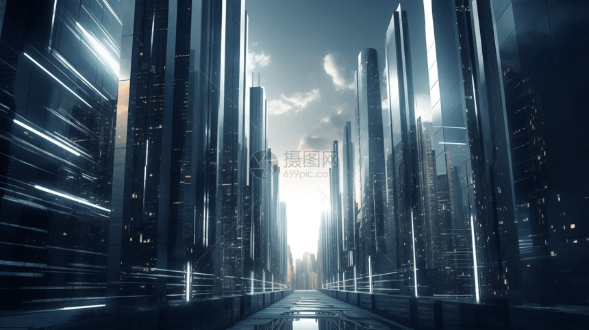 未来城市3D图图片