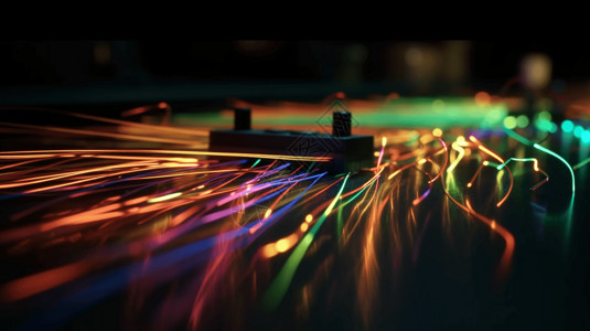 光纤激光切割机光纤电缆的图设计图片